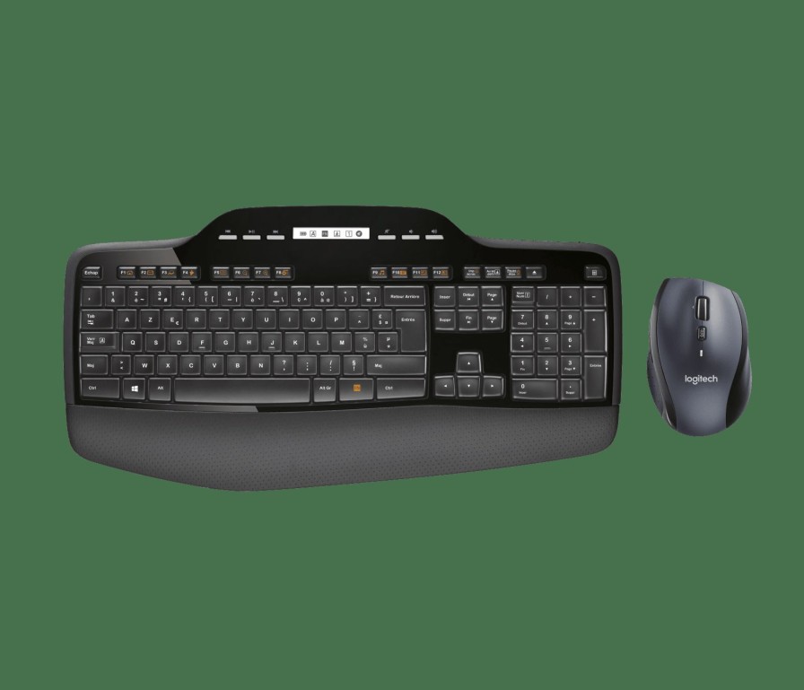 Souris Logitech | Ensemble Clavier Et Souris Sans Fil Mk710 Performance