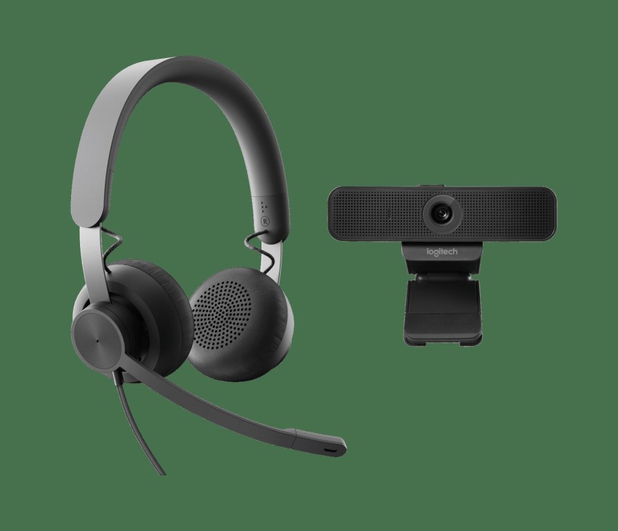 Pour les professionnels Logitech | Kit De Collaboration Video Personnelle Filaire