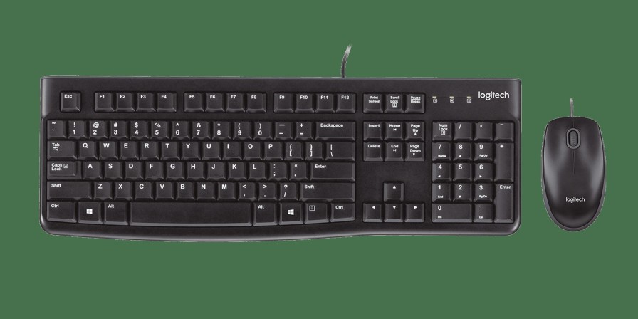 À usage pédagogique Logitech | Mk120 Corded Keyboard And Mouse Combo