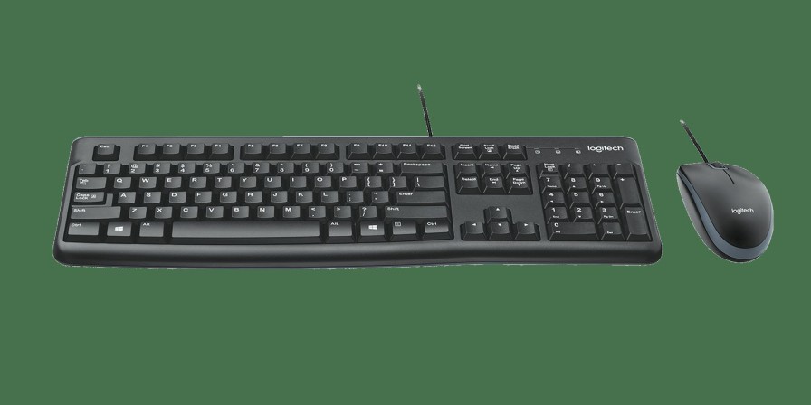 À usage pédagogique Logitech | Mk120 Corded Keyboard And Mouse Combo