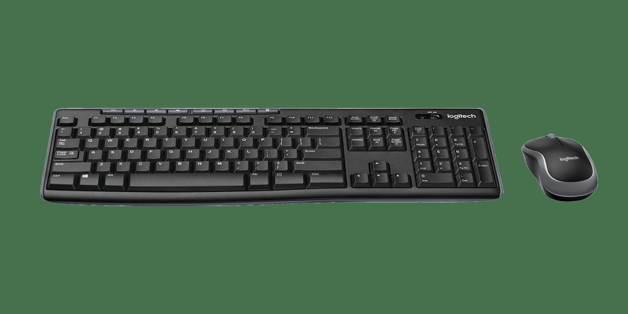 À usage pédagogique Logitech | Ensemble Clavier Et Souris Sans Fil Mk270